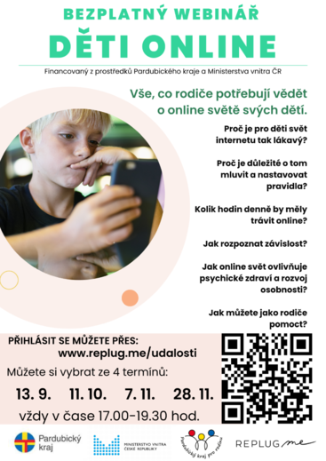 Plakát Děti online