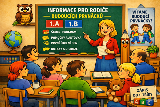 Schůzka budoucích prvňáčků